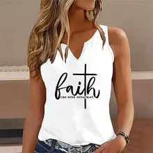 Load image into Gallery viewer, Faith Can Move Mountains Fashion Tank
