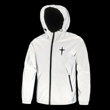 Load image into Gallery viewer, Reflective Cross Seasonal Windbreaker
