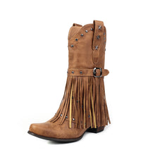 Load image into Gallery viewer, Lonestar Remnant Cowgirl Boots
