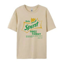 Load image into Gallery viewer, Thirst For Truth, Holy Spirit Cotton Tshirt
