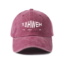 Load image into Gallery viewer, Yahweh, The Great I Am Adjustable  Cap
