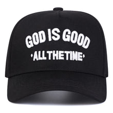 Load image into Gallery viewer, Embroidered God Is Good All The Time Polo Cap

