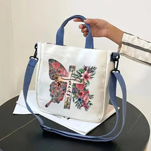 Load image into Gallery viewer, Faith Cross Freedom Small Canvas Purse
