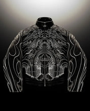 Load image into Gallery viewer, Heavenly Bodies Chosen Holy Spirit Faux Leather Jacket
