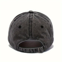 Load image into Gallery viewer, Blessed Washed Denim Adjustable Cap
