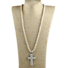 Load image into Gallery viewer, Native Desert Cross Bead Necklace Collection
