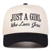 Load image into Gallery viewer, Simple Jesus Girl Snapback
