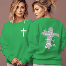 Load image into Gallery viewer, Believe In Power In The Name Of Yeshua Sweatshirt
