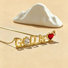 Load image into Gallery viewer, God Is Love Stainless Steel Necklace

