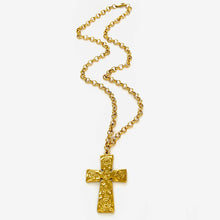 Load image into Gallery viewer, Baroque Vintage Cross Necklace
