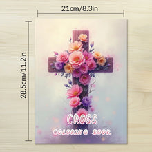 Load image into Gallery viewer, Spring Floral Chosen Harvest Coloring Book
