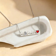 Load image into Gallery viewer, God Is Love Stainless Steel Necklace
