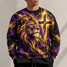 Load image into Gallery viewer, Stoic Lion Of Judah Premium Graphic Sweatshirt Collection
