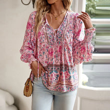 Load image into Gallery viewer, Daisy&#39;s Morning Prairie Ruffle Sleeve Top
