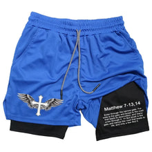 Load image into Gallery viewer, Matthew 7:13 Chosen Athletic Shorts
