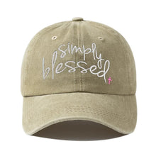 Load image into Gallery viewer, Simply Blessed Adjustable Cap
