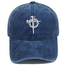 Load image into Gallery viewer, Crown and Cross Adjustable Cap
