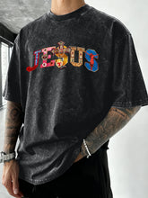 Load image into Gallery viewer, Jesus Saves Vintage Washed Cotton Tshirt
