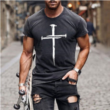 Load image into Gallery viewer, 3 Nails Cross Tshirt
