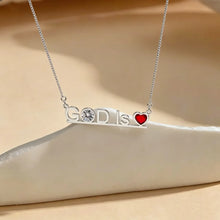 Load image into Gallery viewer, God Is Love Stainless Steel Necklace
