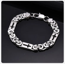 Load image into Gallery viewer, Stainless Steel Cross Bracelet
