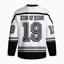 Load image into Gallery viewer, King Of Kings, Lion of Judah Hockey Jersey
