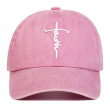 Load image into Gallery viewer, Washed Faith Denim Cap
