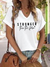 Load image into Gallery viewer, Stronger Than the Storm Fashion Tshirt
