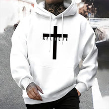 Load image into Gallery viewer, Believe In Christ Men's Hoodie
