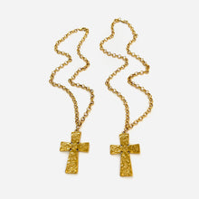 Load image into Gallery viewer, Baroque Vintage Cross Necklace
