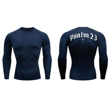 Load image into Gallery viewer, Psalm 23 Fit Training Shirt (Short Sleeve and Long Sleeve Available)
