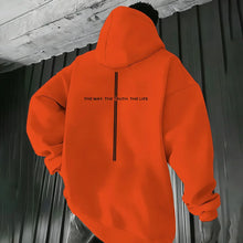 Load image into Gallery viewer, Way, Truth, Life Premium Fleece Hoodie
