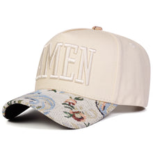 Load image into Gallery viewer, Amen Embroidered Snapback
