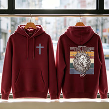 Load image into Gallery viewer, Rise Like The Lion of Zion Premium Cotton Hoodie
