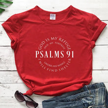 Load image into Gallery viewer, God is My Refuge Tshirt
