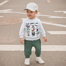Load image into Gallery viewer, God Says I Am Chosen Toddler Boys Sweatsuit Play Set (Sweatshirt and Pants)
