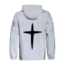 Load image into Gallery viewer, Reflective Cross Seasonal Windbreaker
