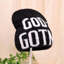 Load image into Gallery viewer, God Got Me Warm Fuzzy Skull Cap
