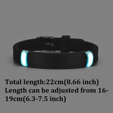 Load image into Gallery viewer, Matthew 19:26 All Things Are Possible Glow-In-The-Dark Bracelet
