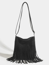 Load image into Gallery viewer, Rodeo Remnant Suede Cowgirl Tassel Purse
