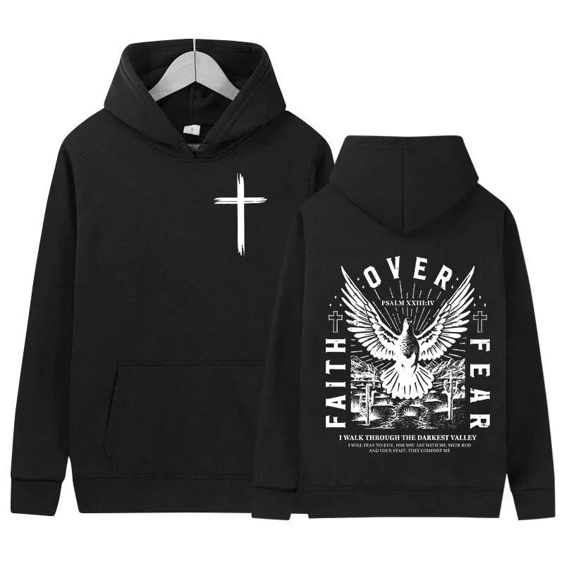 Psalm 23:4 Fear No Evil Hoodie