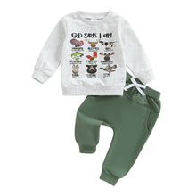 Load image into Gallery viewer, God Says I Am Chosen Toddler Boys Sweatsuit Play Set (Sweatshirt and Pants)
