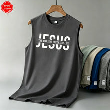 Load image into Gallery viewer, Way, Truth, Life Casual Cotton Tank
