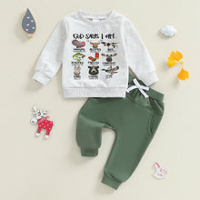 Load image into Gallery viewer, God Says I Am Chosen Toddler Boys Sweatsuit Play Set (Sweatshirt and Pants)
