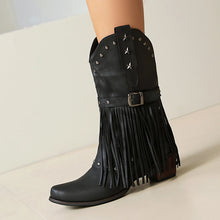 Load image into Gallery viewer, Lonestar Remnant Cowgirl Boots
