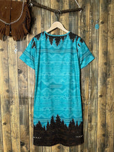 Load image into Gallery viewer, Native Remnant Psalm 102:6 Desert Owl Of The Wilderness Short Dress
