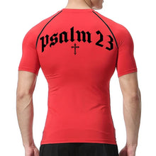 Load image into Gallery viewer, Psalm 23 Fit Training Shirt (Short Sleeve and Long Sleeve Available)
