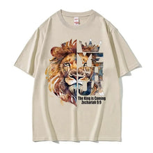 Load image into Gallery viewer, Zechariah 9:9 Return Of Yeshua, The King Of Judah Tshirt
