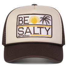 Load image into Gallery viewer, Be Salty Matthew 5:13 Sandy Beach Trucker Snapback
