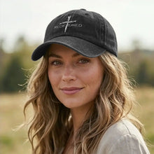 Load image into Gallery viewer, Redeemed Through Crucifixion And Rebirth Adjustable Cap
